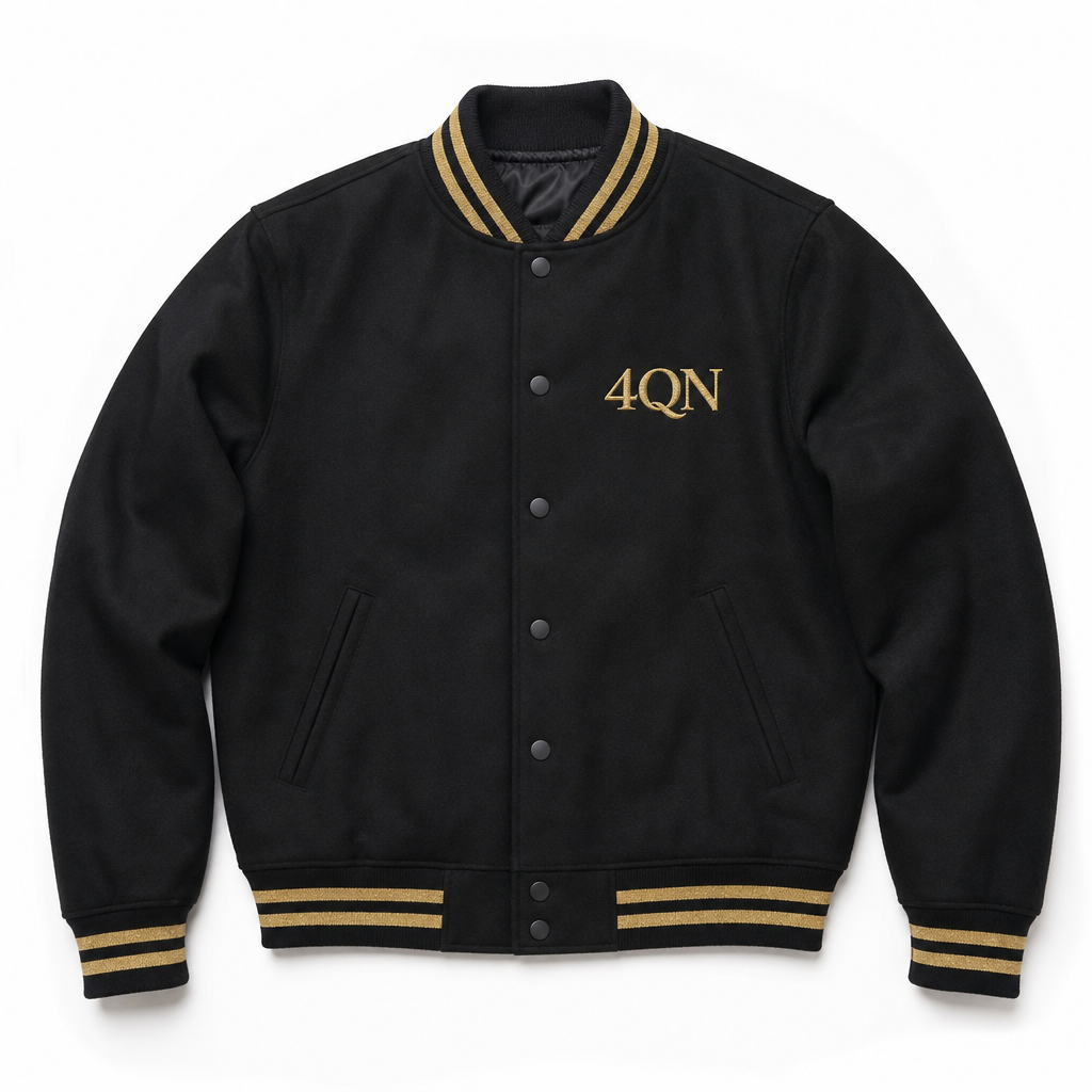 4QN Letterman Bomber Jacket