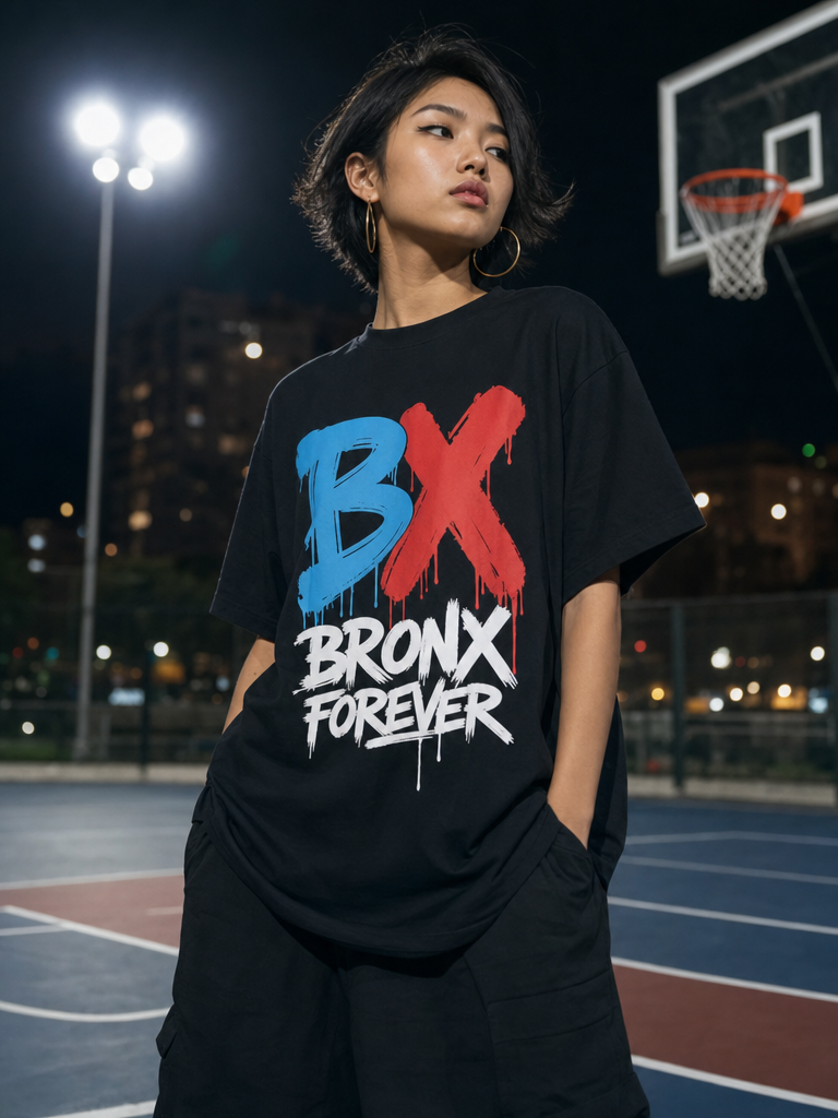 Bronx Forever Tee — BX Graffiti — lifestyle 3