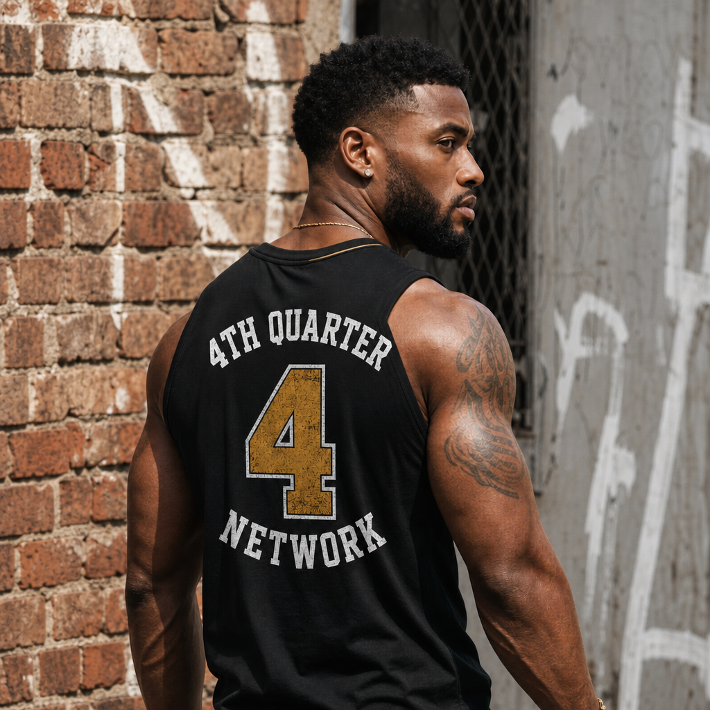 4QN Varsity Tank Top lifestyle-5