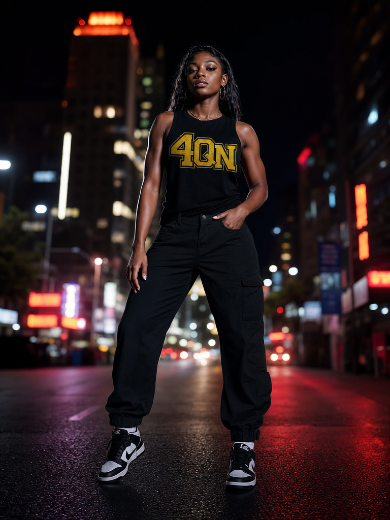 4QN Varsity Tank Top — Women's