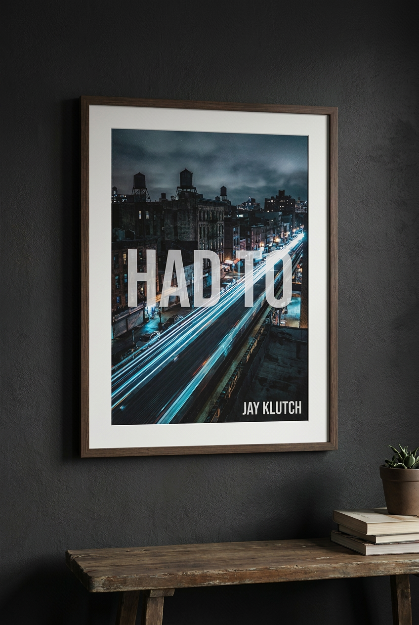 "Had To" Art Print — Glossy 18×24" — product flat