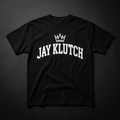 Jay Klutch Crown Tee — Black — product flat