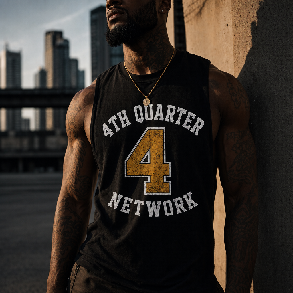 4QN Varsity Tank Top lifestyle-1