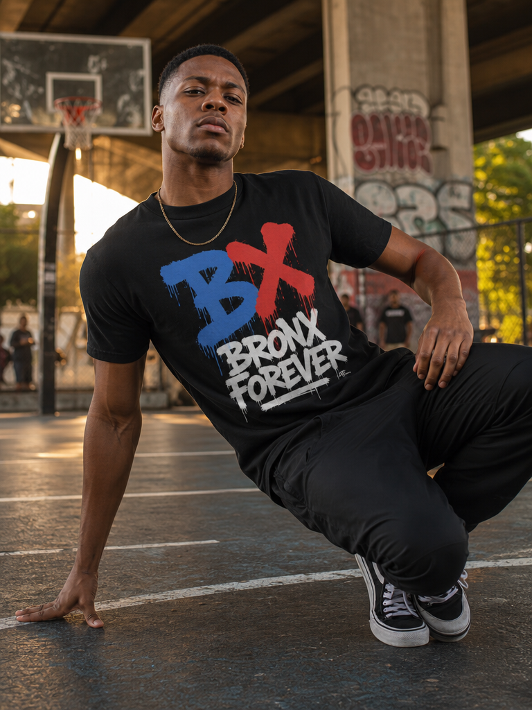 Bronx Forever Tee — BX Graffiti — lifestyle 2
