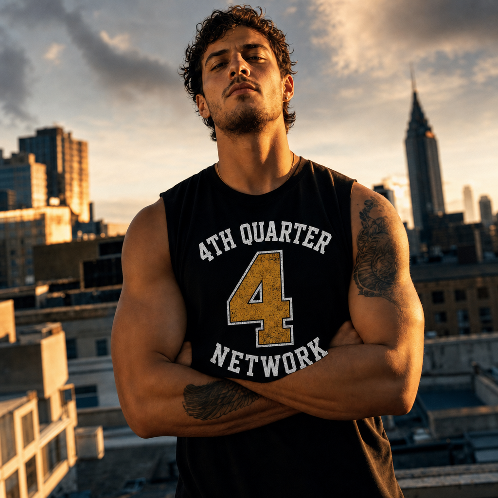 4QN Varsity Tank Top lifestyle-2