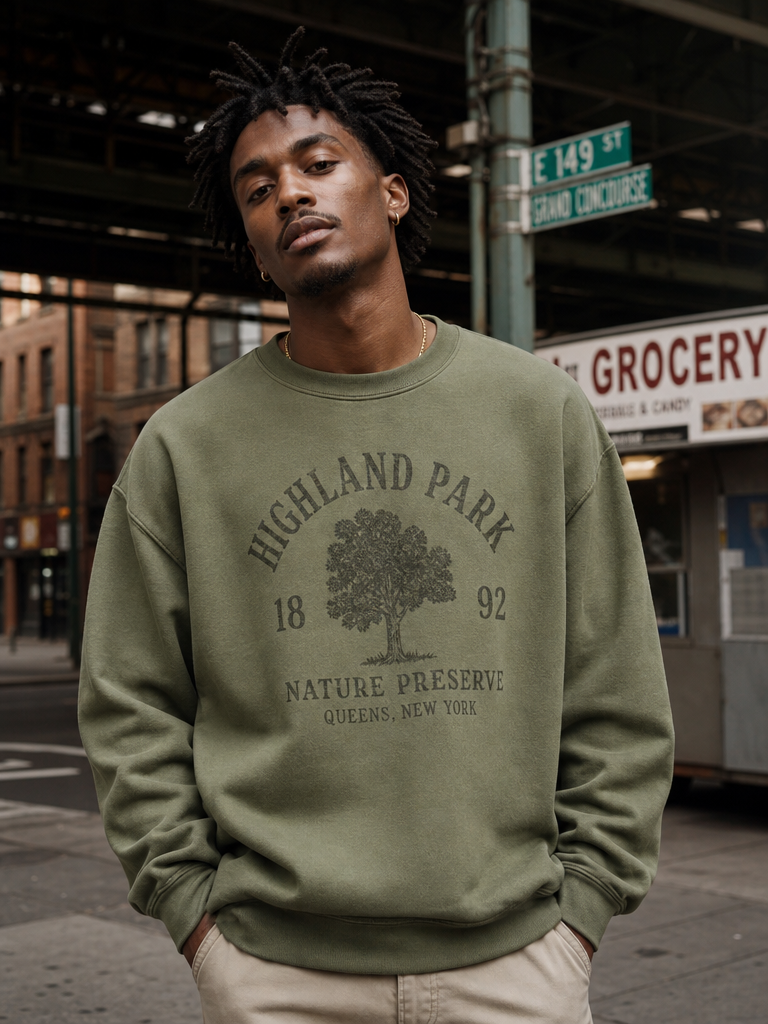 4QN Stay In The Game Crewneck