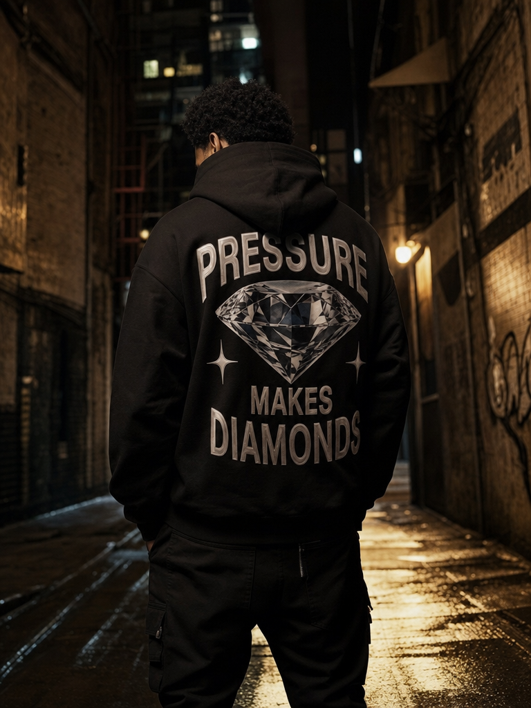 Pressure Makes Diamonds Hoodie — Men's