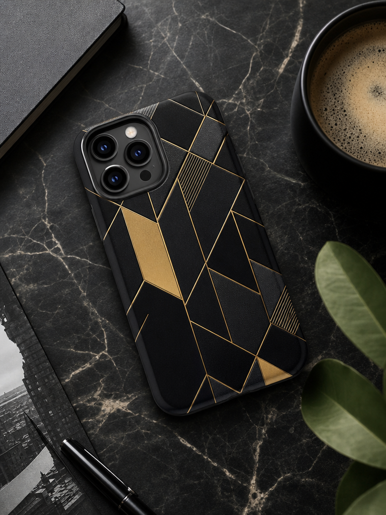 4QN Geometric Tough Phone Case