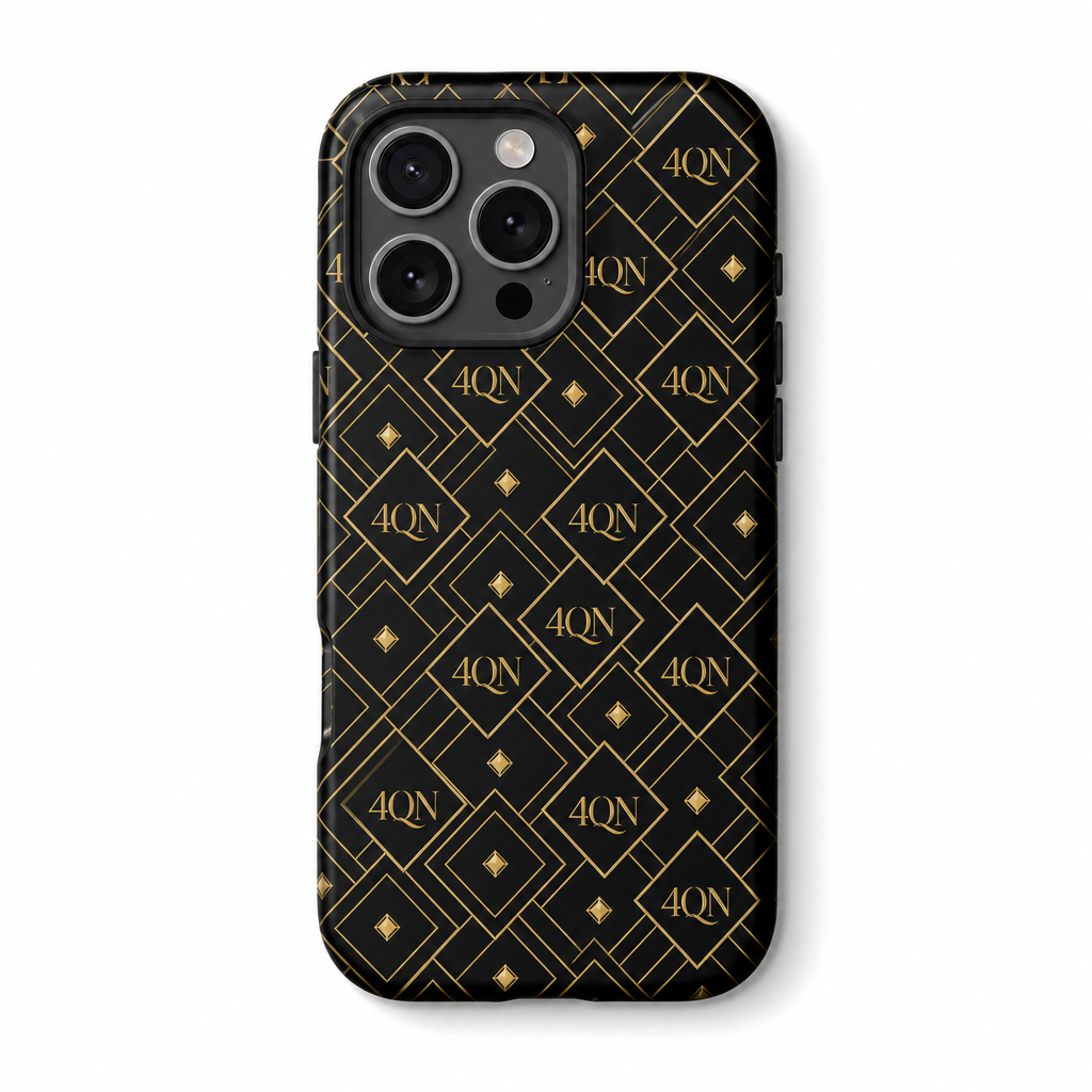 4QN Geometric Tough Phone Case