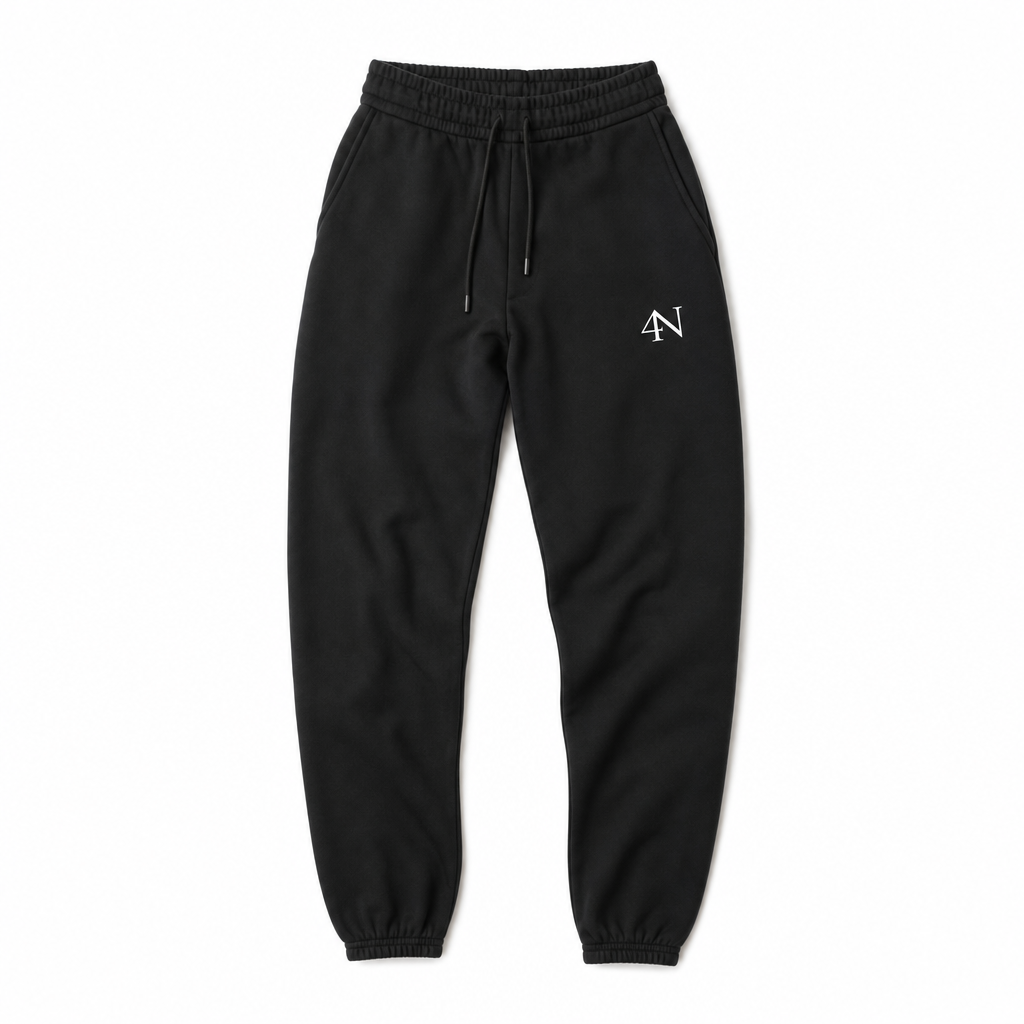 4QN Fleece Sweatpants — Women's Black