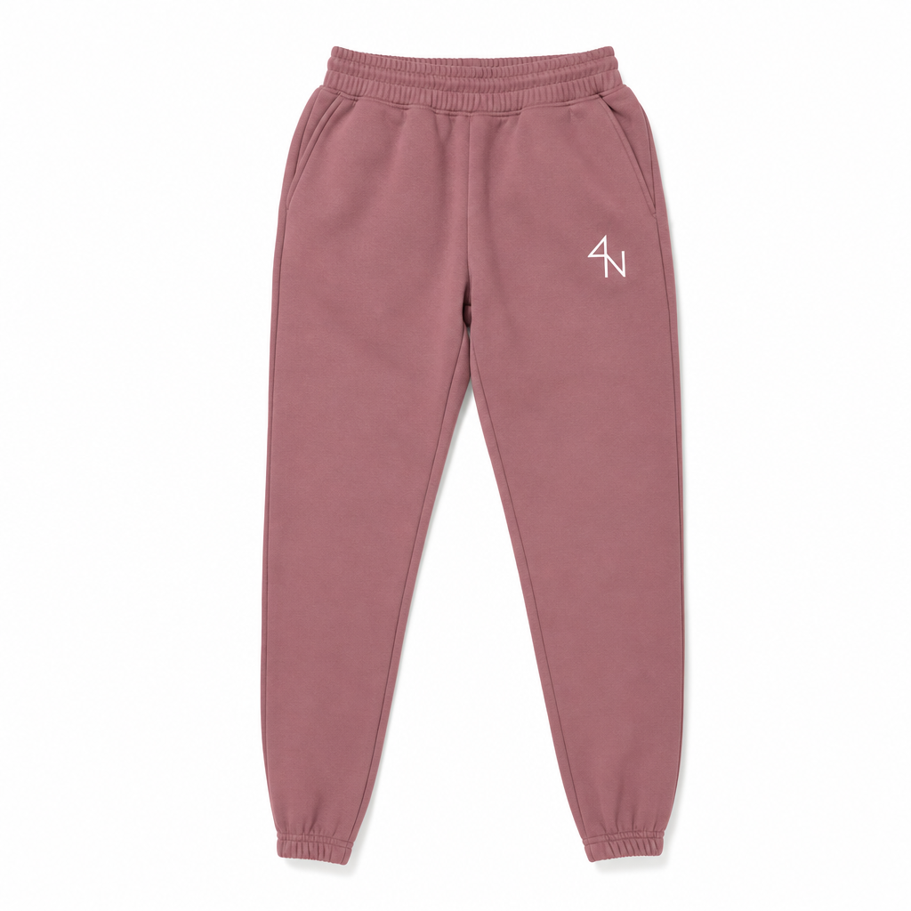 4QN Fleece Sweatpants — Women's Mauve
